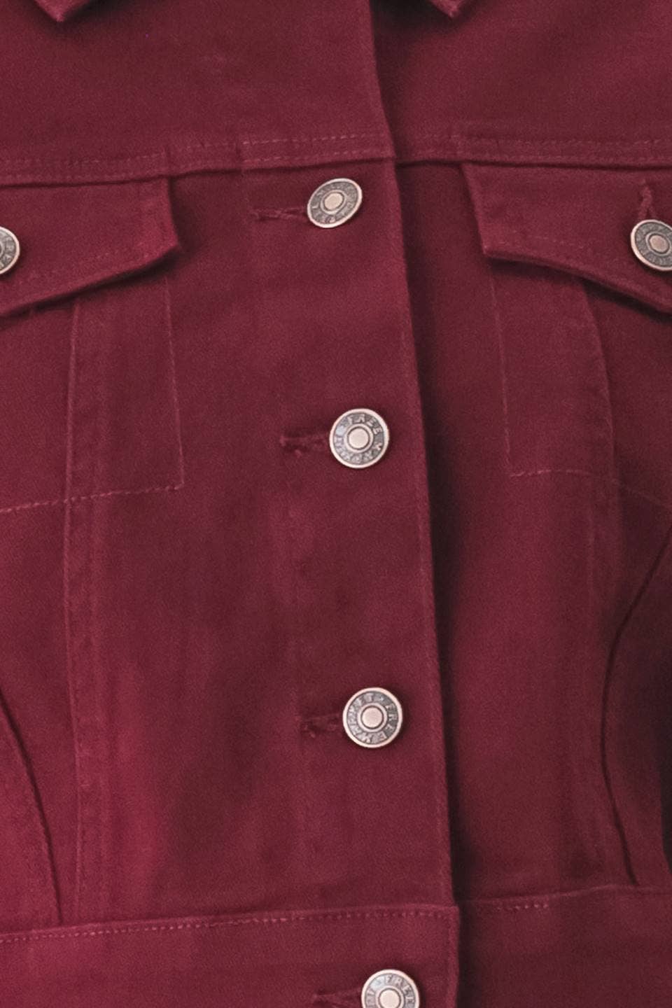 A washed twill jacket and pants set
