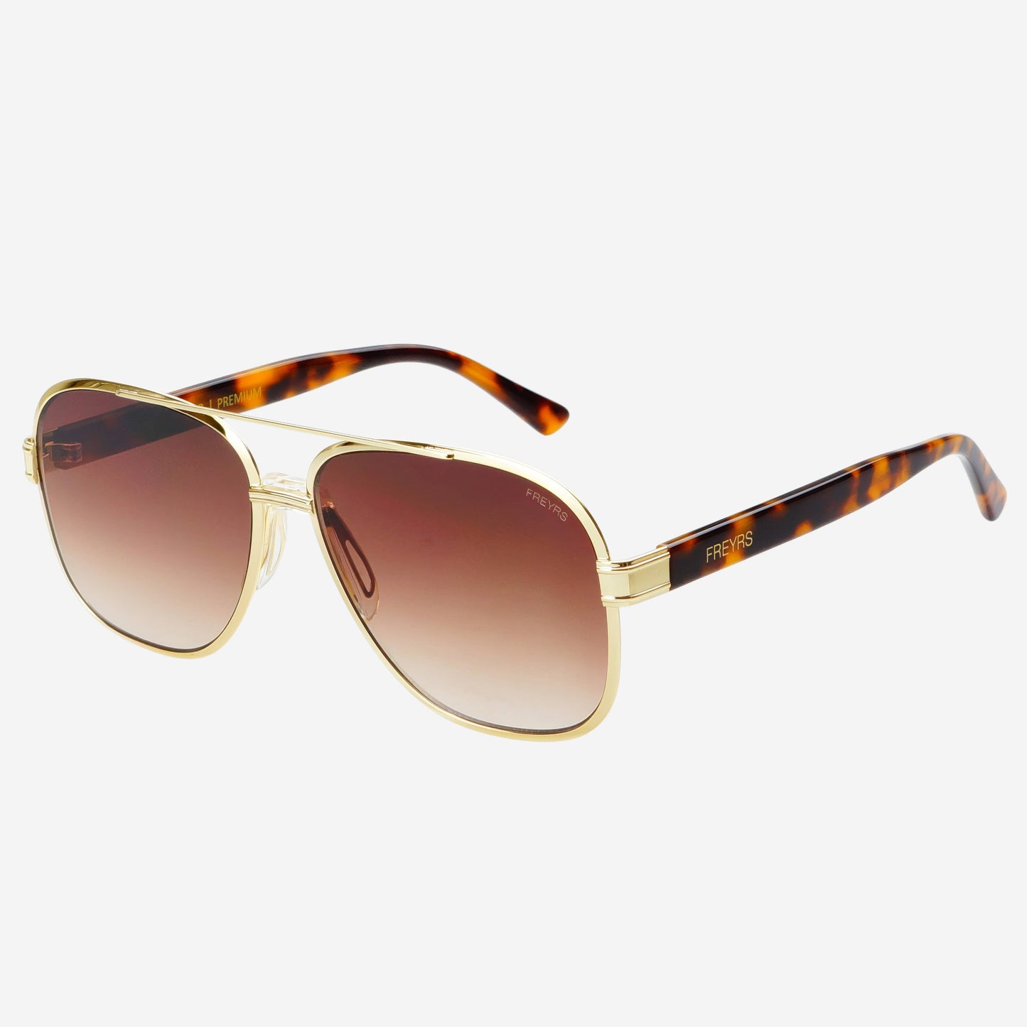 Carter Unisex Aviator Sunglasses
