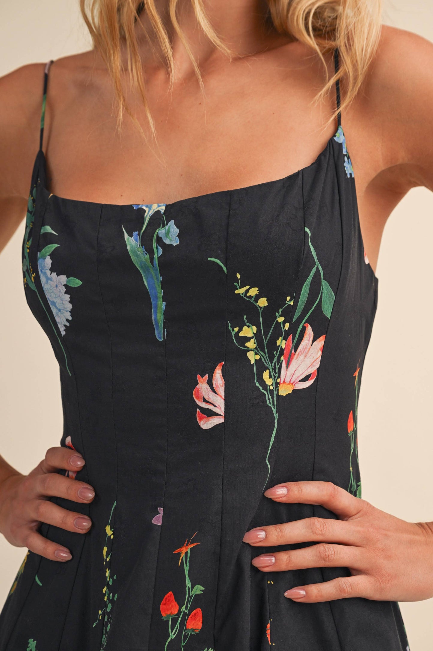 FLORAL PRINTED Maxi