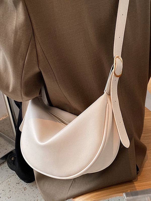 Buckle & Zipper Crossbody Bags