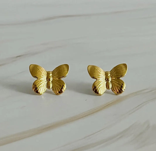 Butterfly Stud Earrings