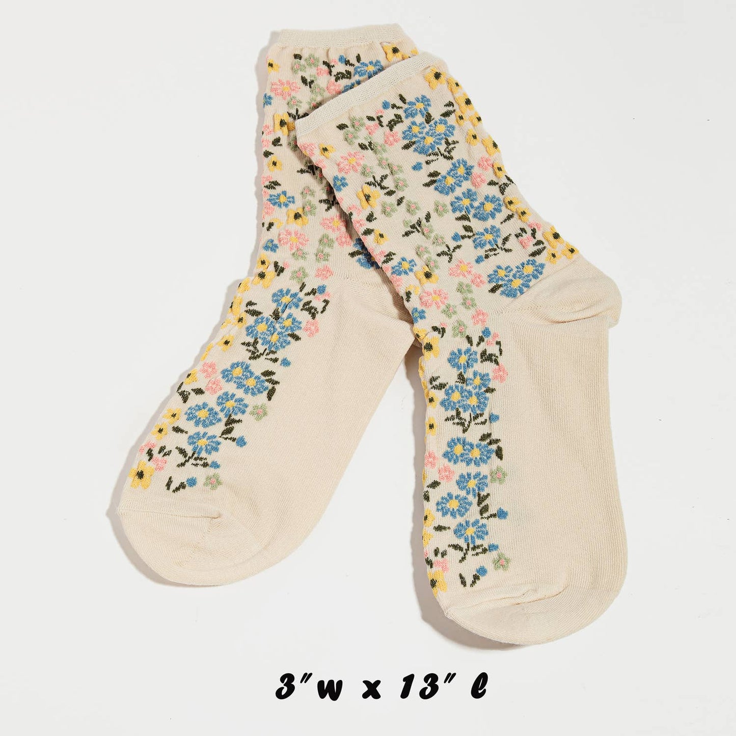 Flower Pattern Socks