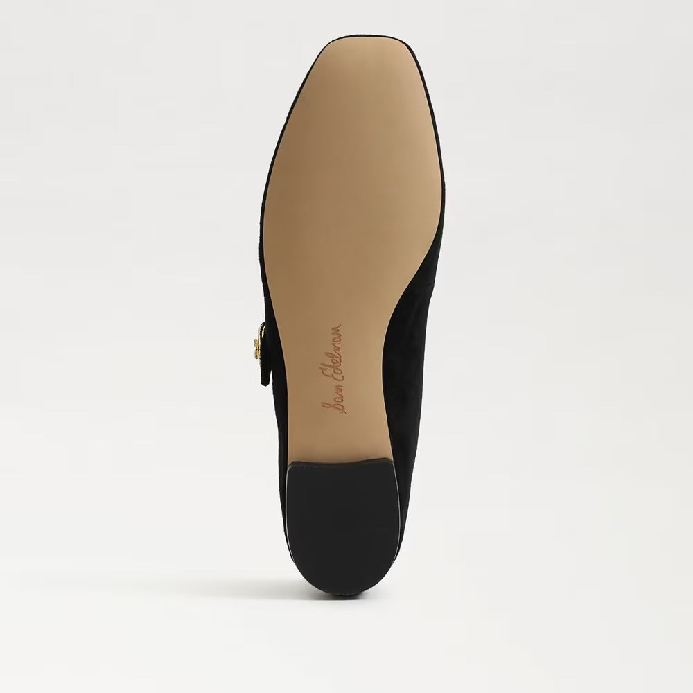 Michaela Black Suede Mary Jane