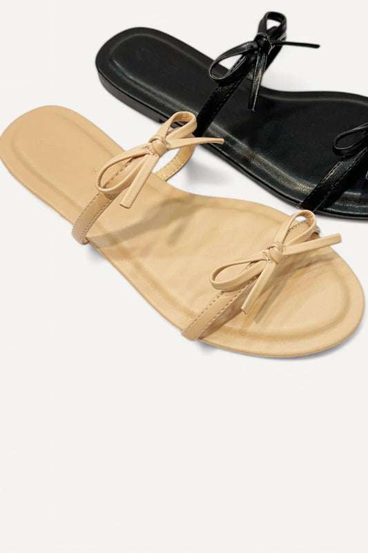 Nude Bow Flats
