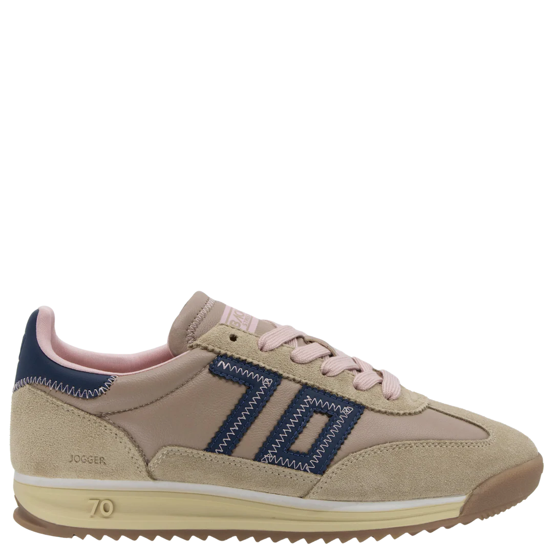 Barkley jogger Camel Navy Pink