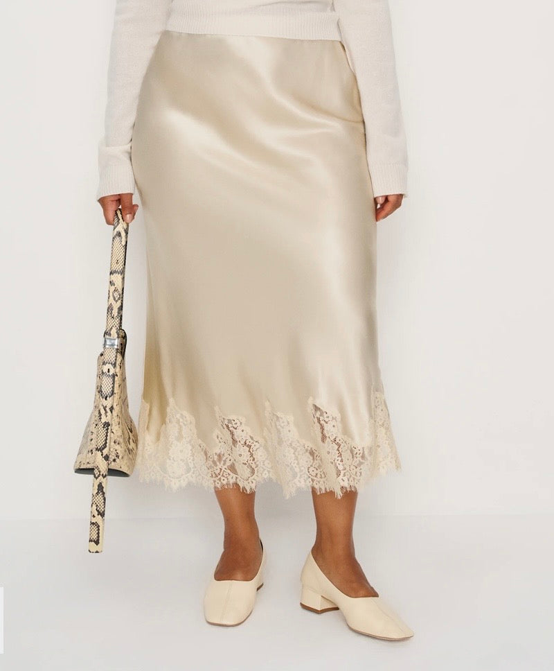 The Eloise Satin Skirt