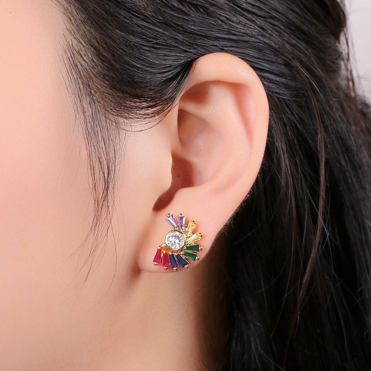 Rainbow stud