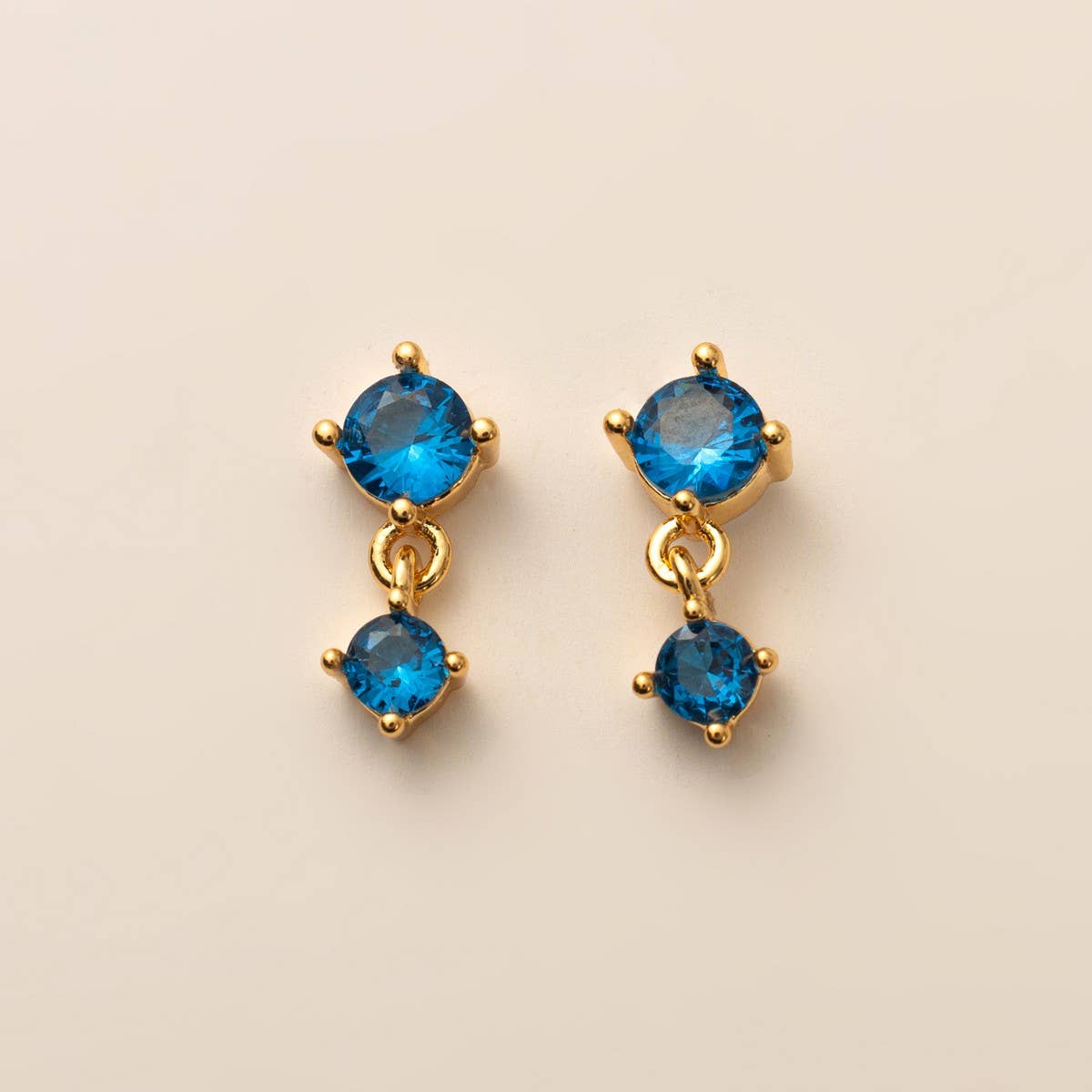 Birthstone Stud Earrings