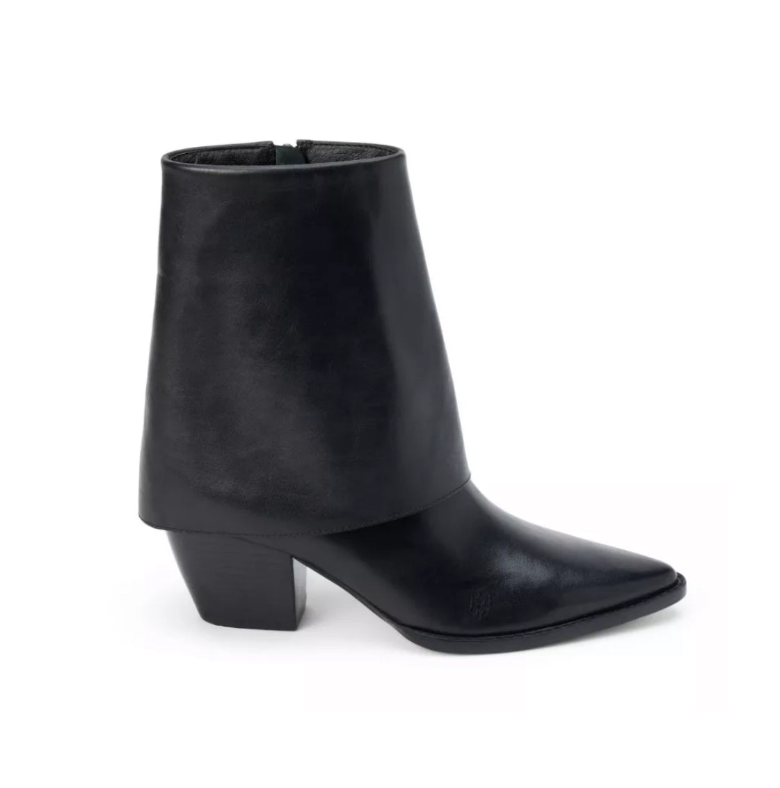 Ella Black Leather