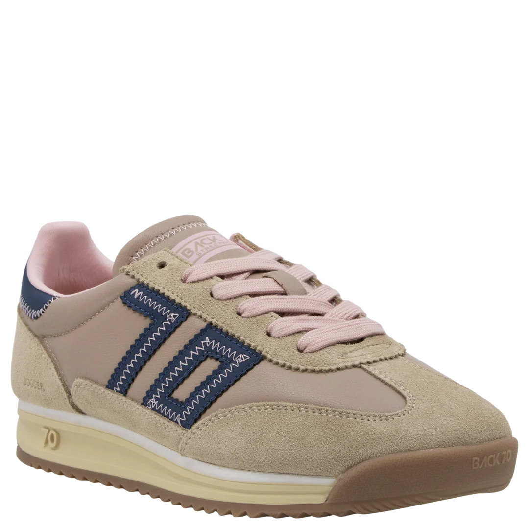 Barkley jogger Camel Navy Pink