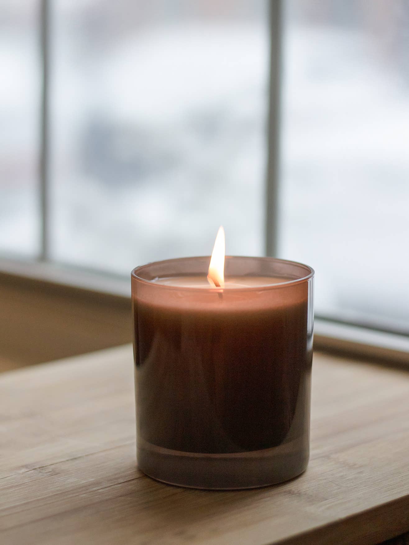 Sanctuary 9 oz. Hue Candle (Leather + Incense)
