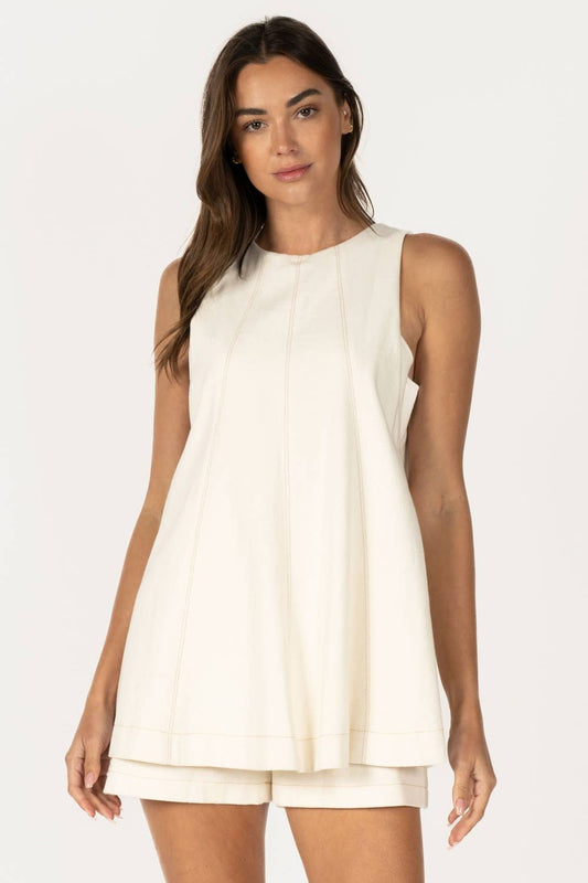 Woven Flowy Romper