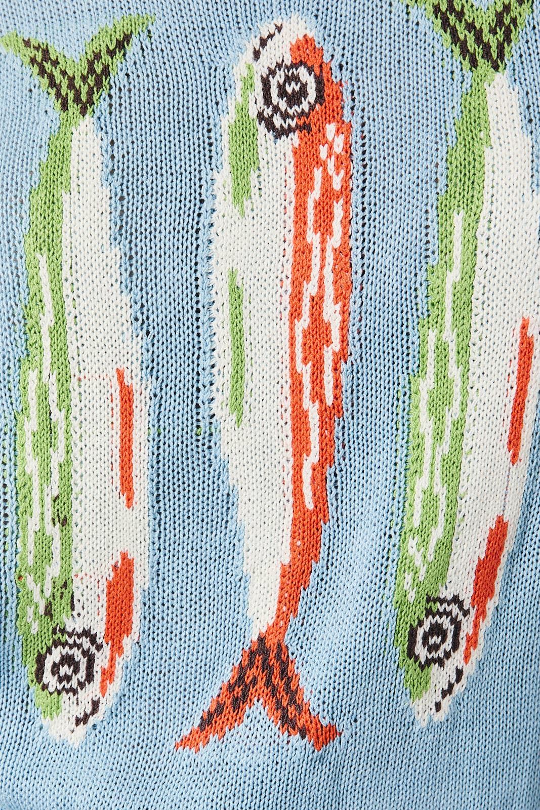 FISH GRAPHIC SWEATER