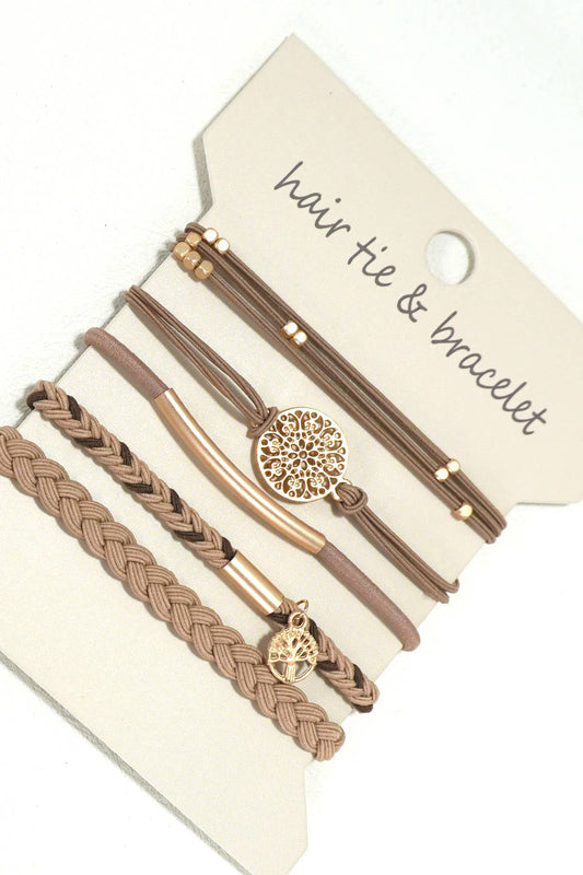 KNOT BRACELET HAIR TIES
