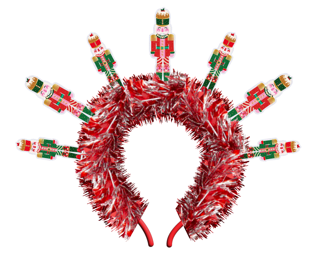 Toy Soldier Tinsel Novelty Headband