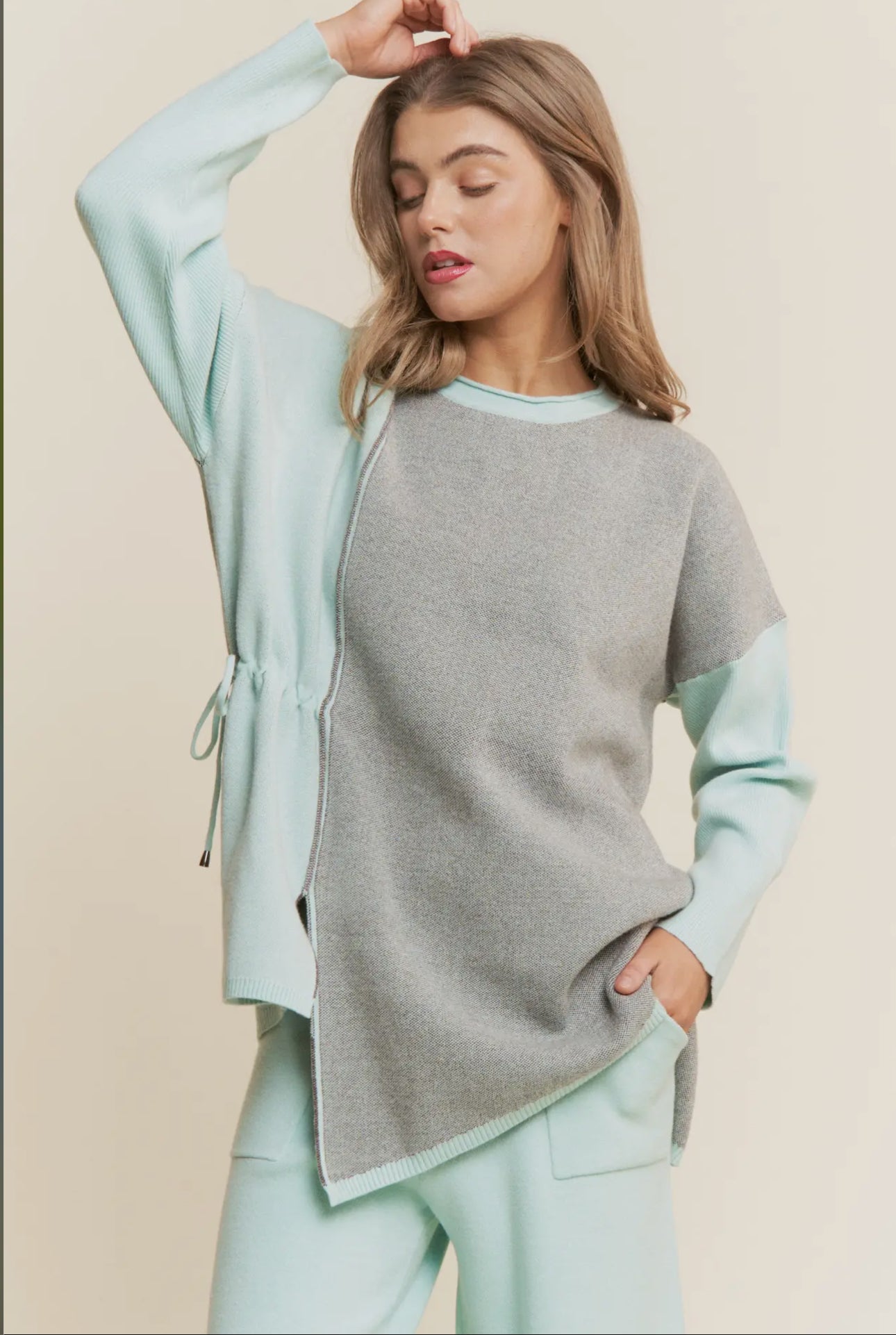 Soft Knit 2PC Set Long Sleeve