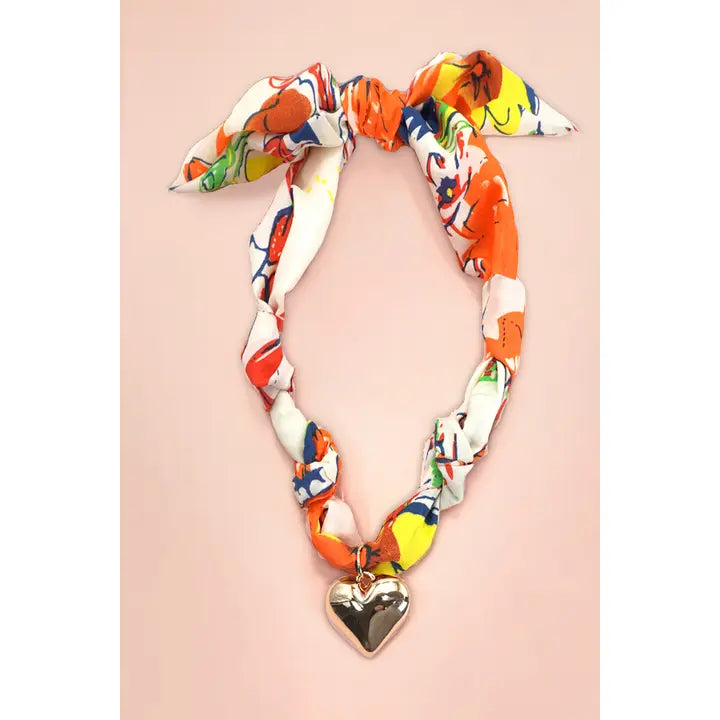 Scarf Charm Necklace