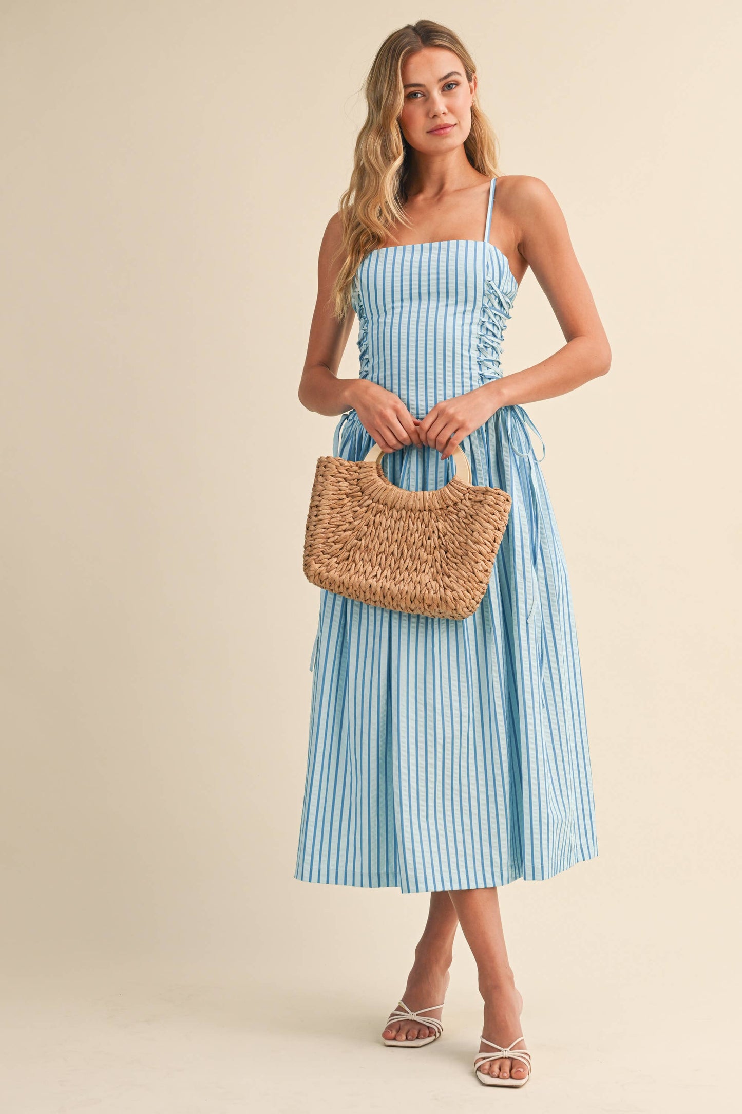Lace Up Midi