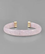 Resin Two tone Cuff
