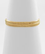 Herringbone Chain Stainless Steel Bracelet