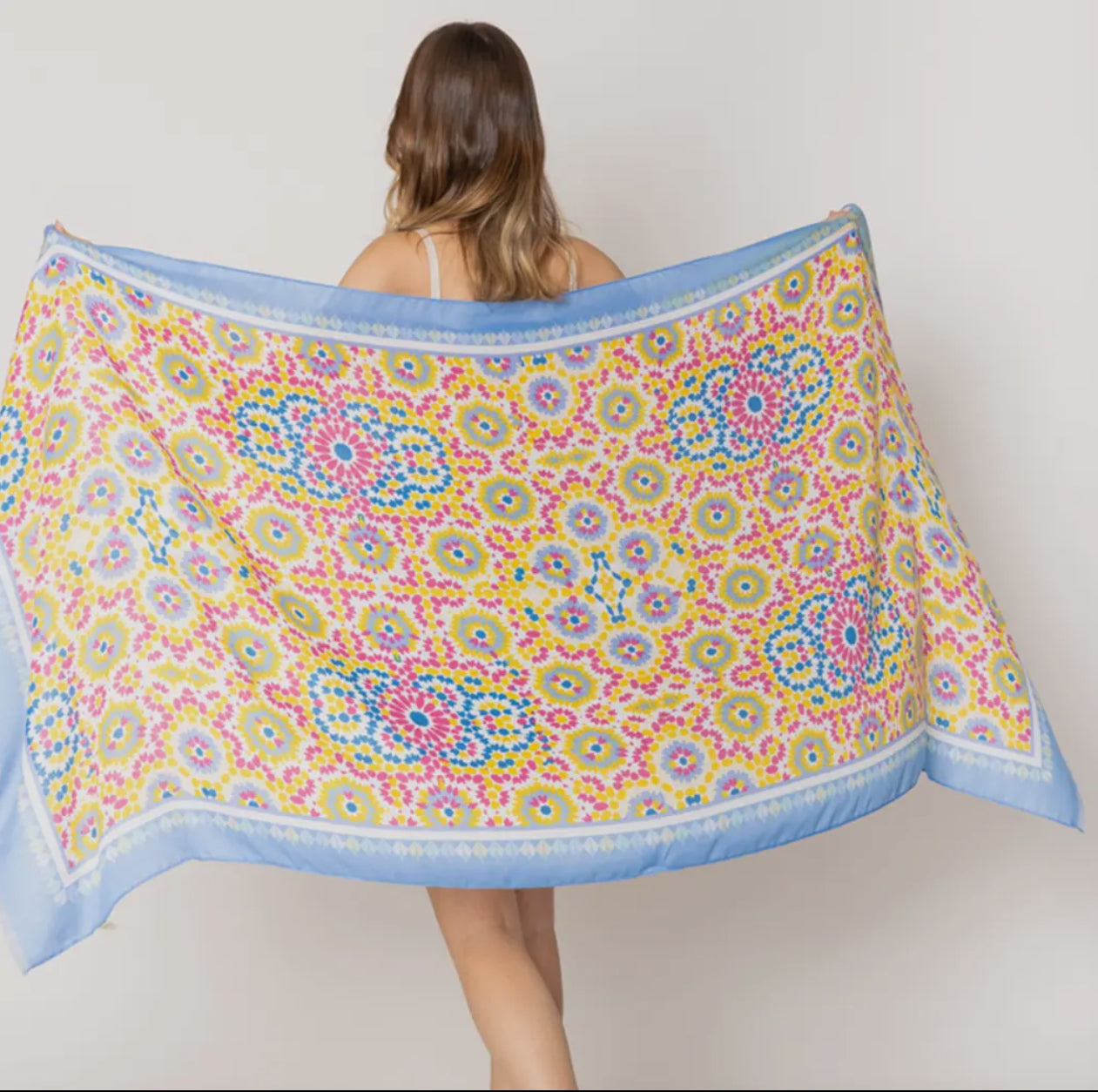 Floral Print Scarf