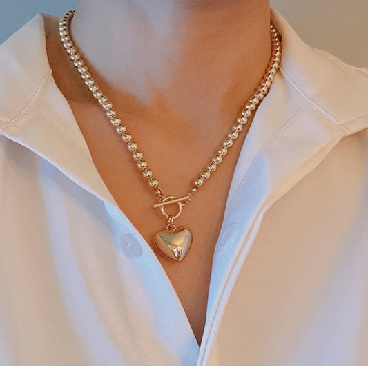 Gold Heart Necklace