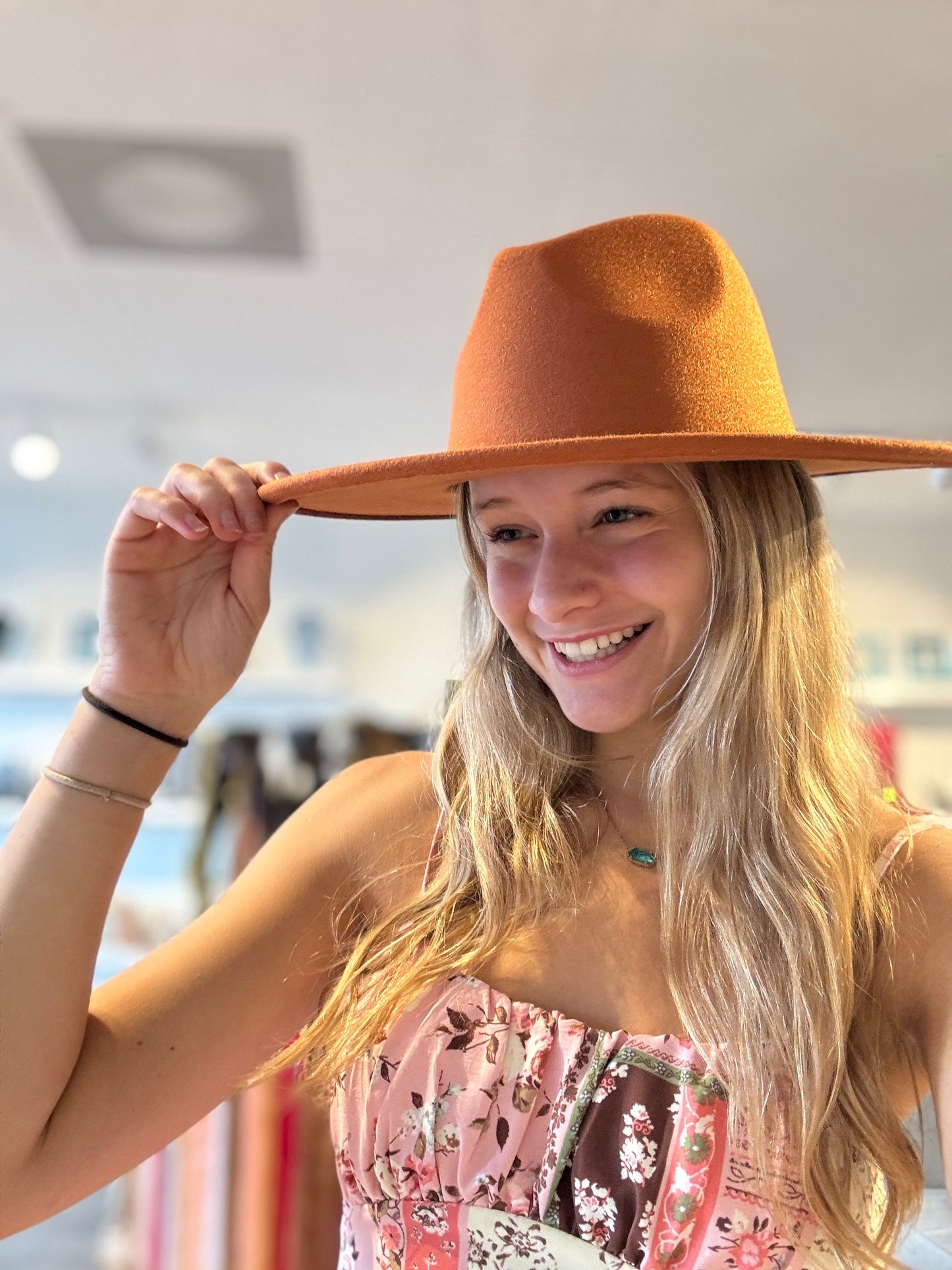 SOLID PANAMA HAT