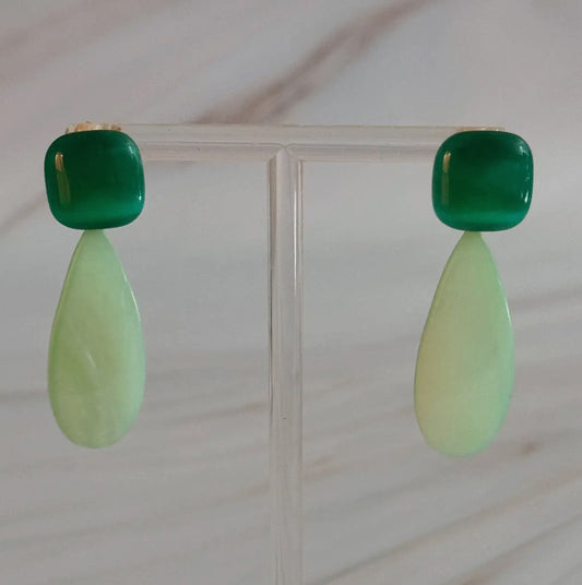 Pastel Stone Earrings