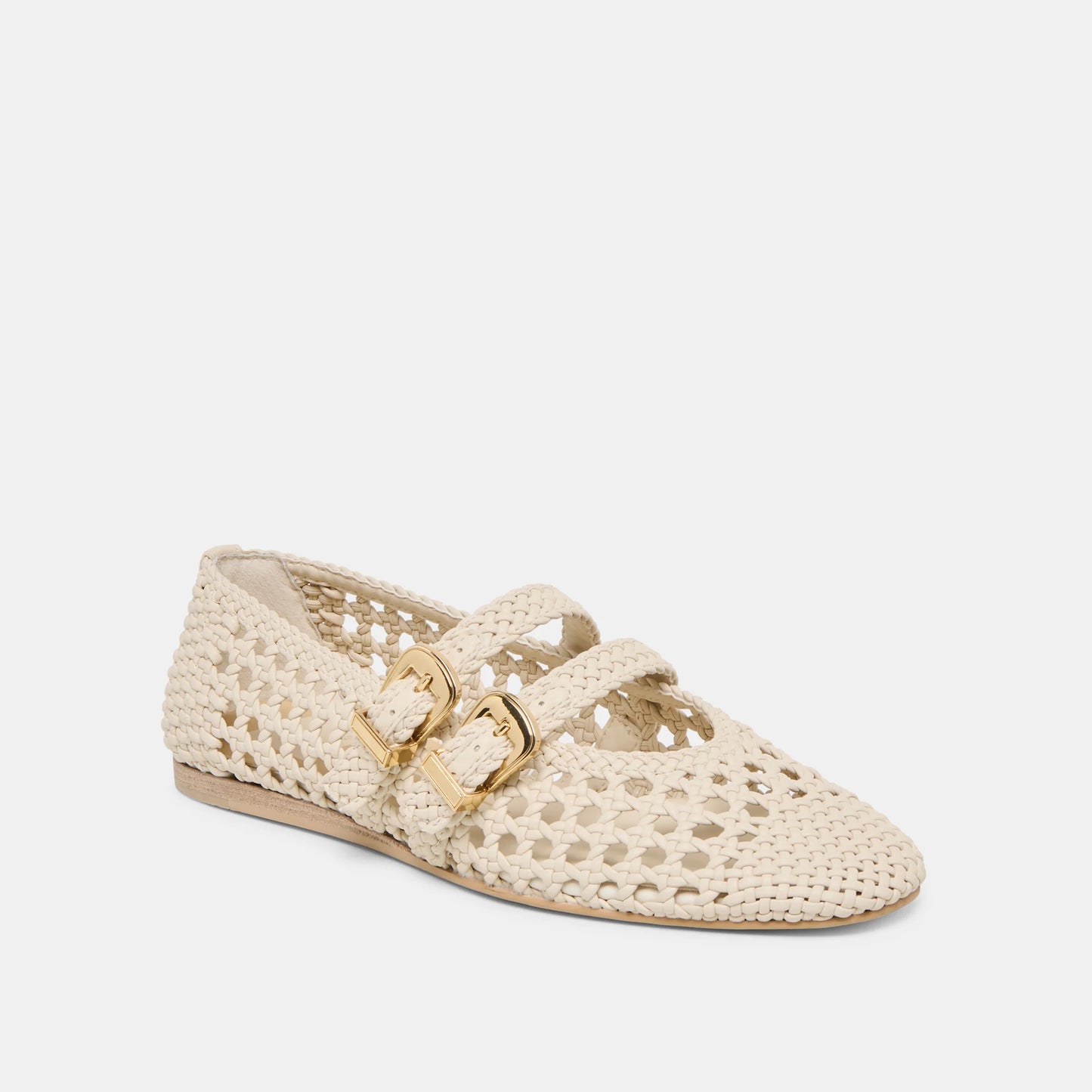 Baylee Woven Mary Jane Flat