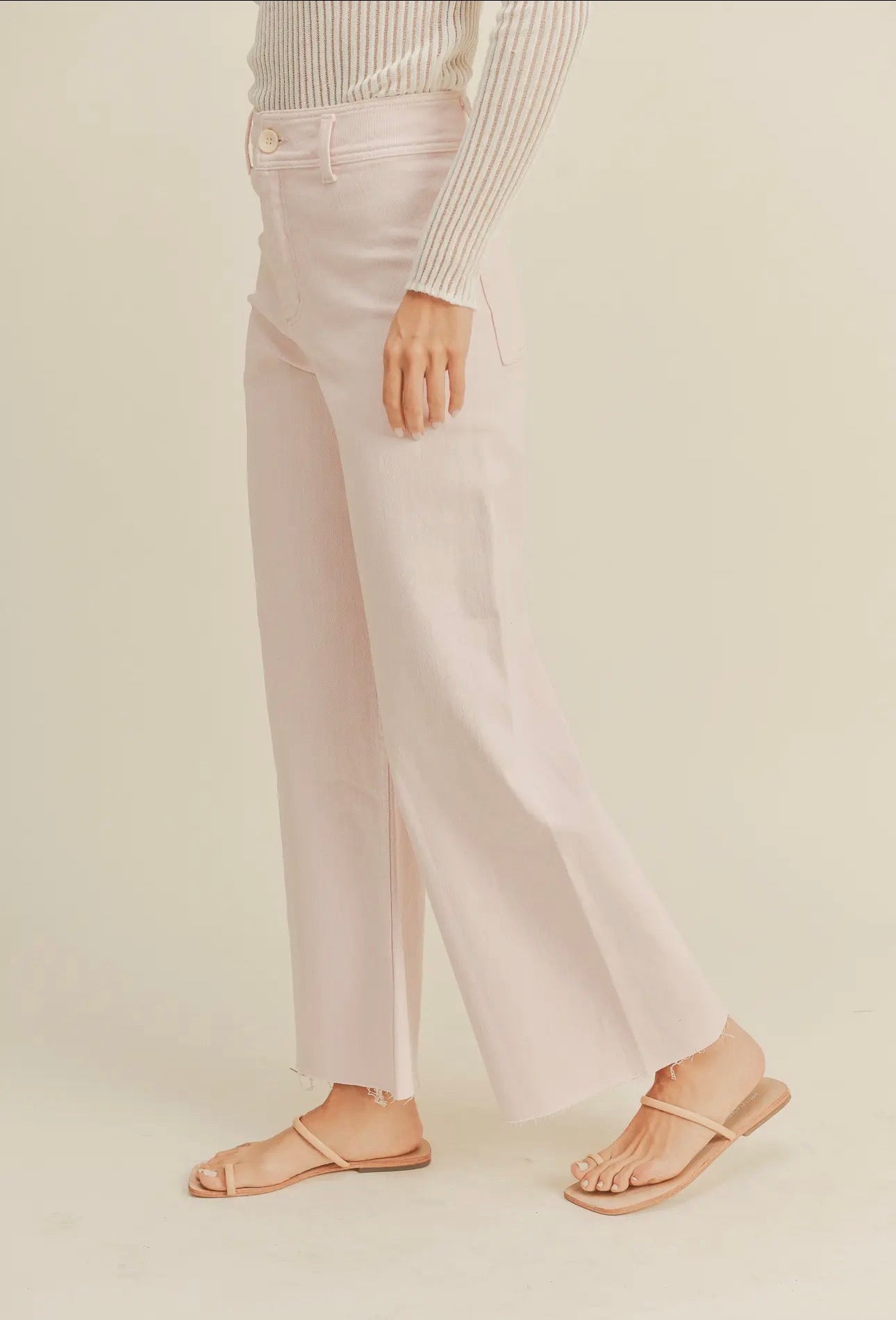 Strawberry shake WIDE LEG JEANS