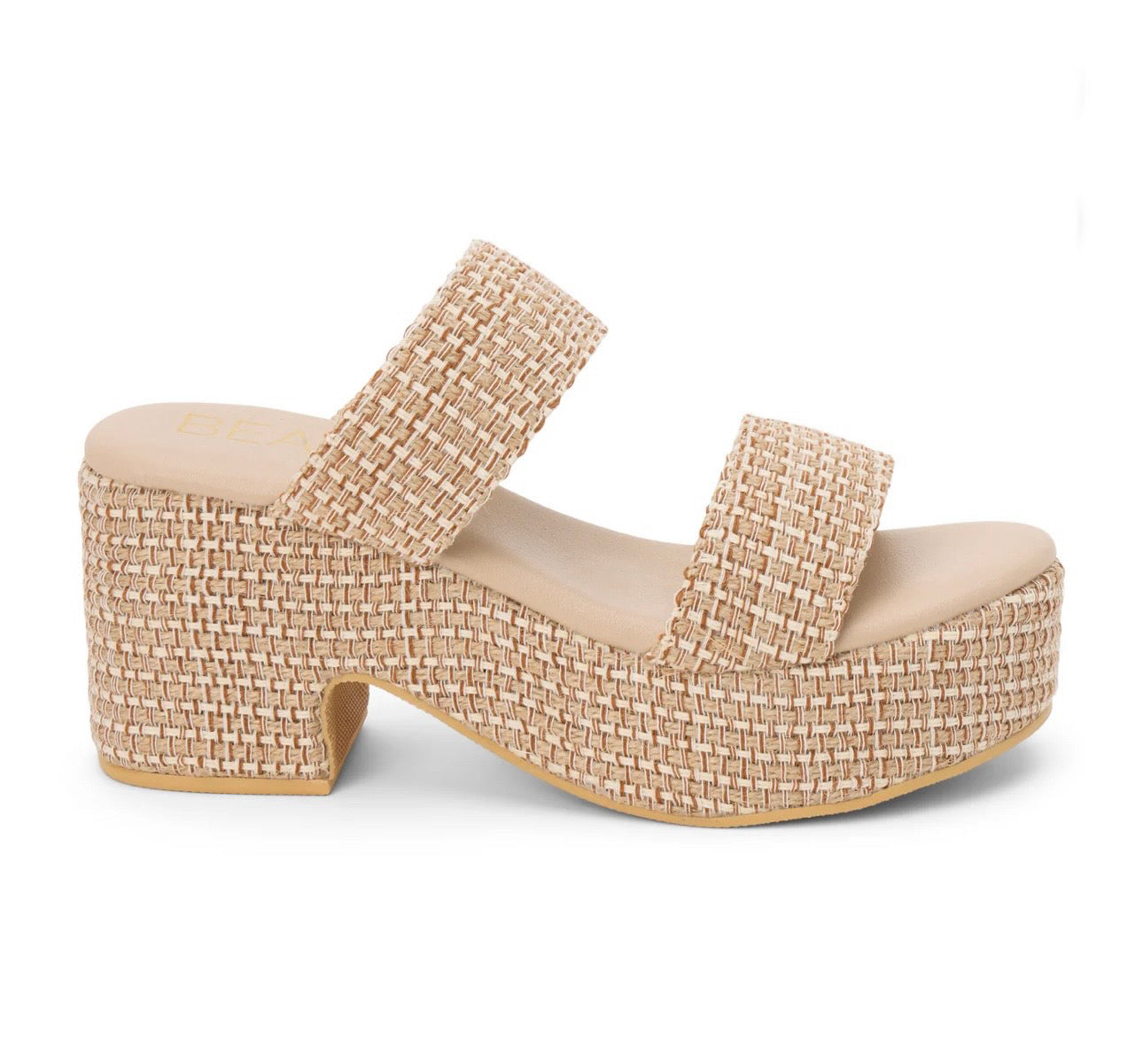 OCEAN AVE PLATFORM SANDAL