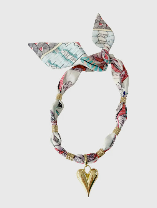 Scarf Charm Necklace