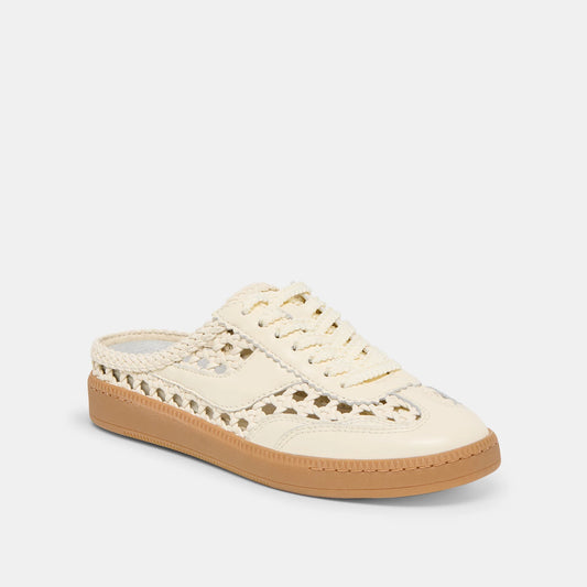 Notice Slide Woven Off White
