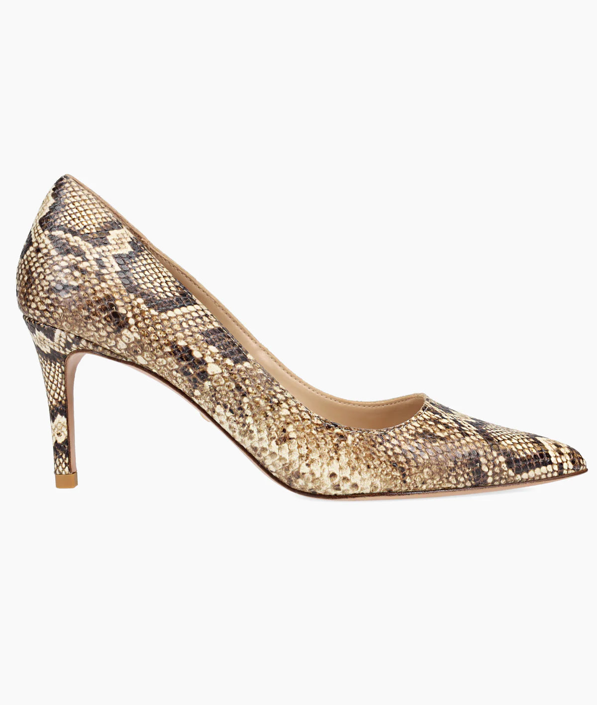 Lizel Snake Embossed Pump