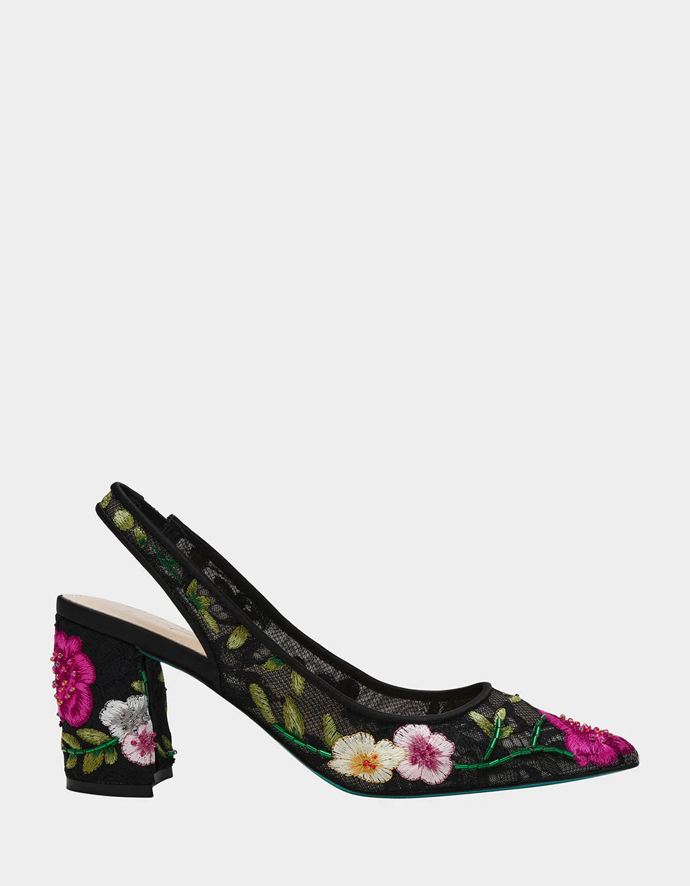 Lira Black Multi Floral