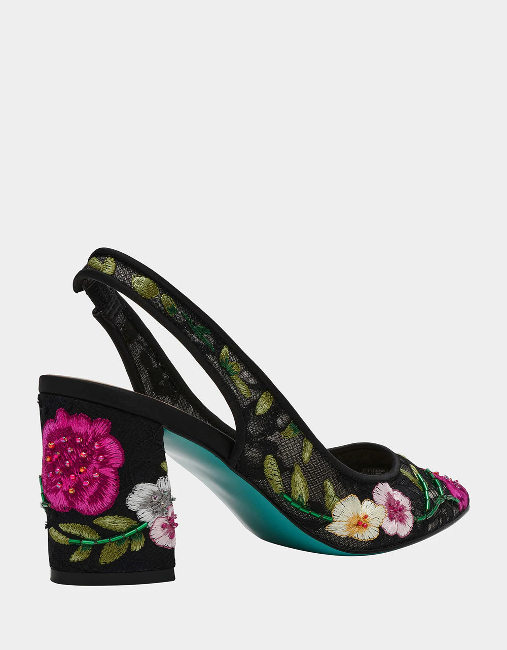 Lira Black Multi Floral