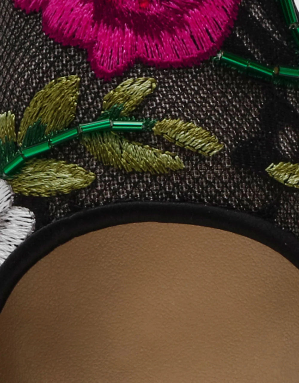 Lira Black Multi Floral