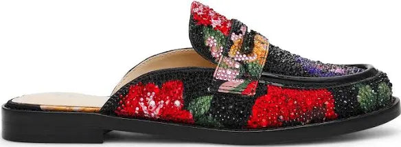 Liona Black Floral Multi