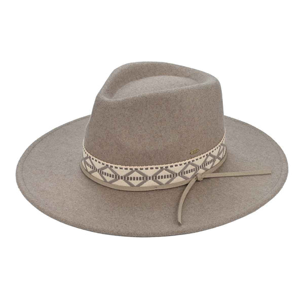 Geometric Felt Hat – Shop B Shoes