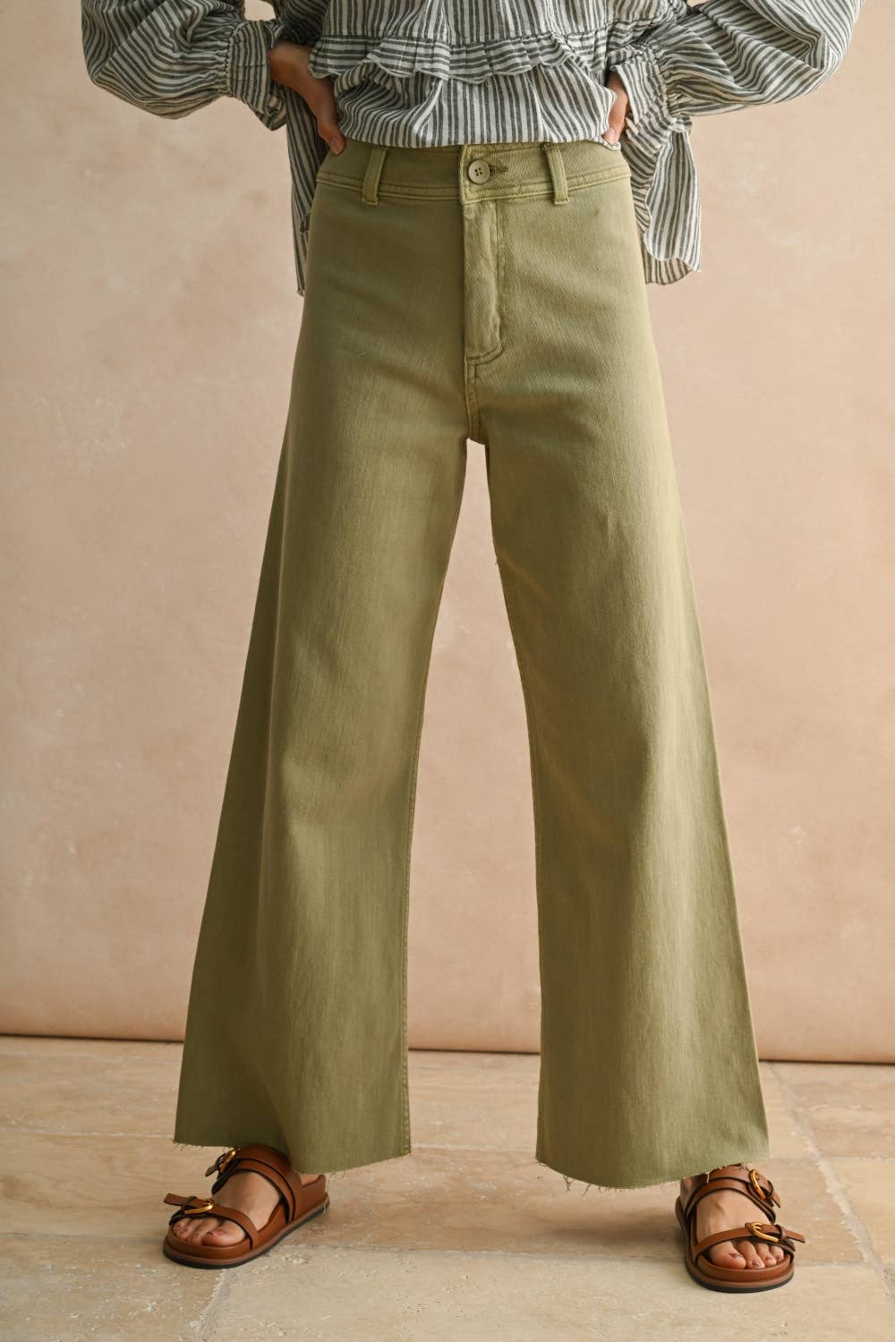 Sage Wide Leg Jeans
