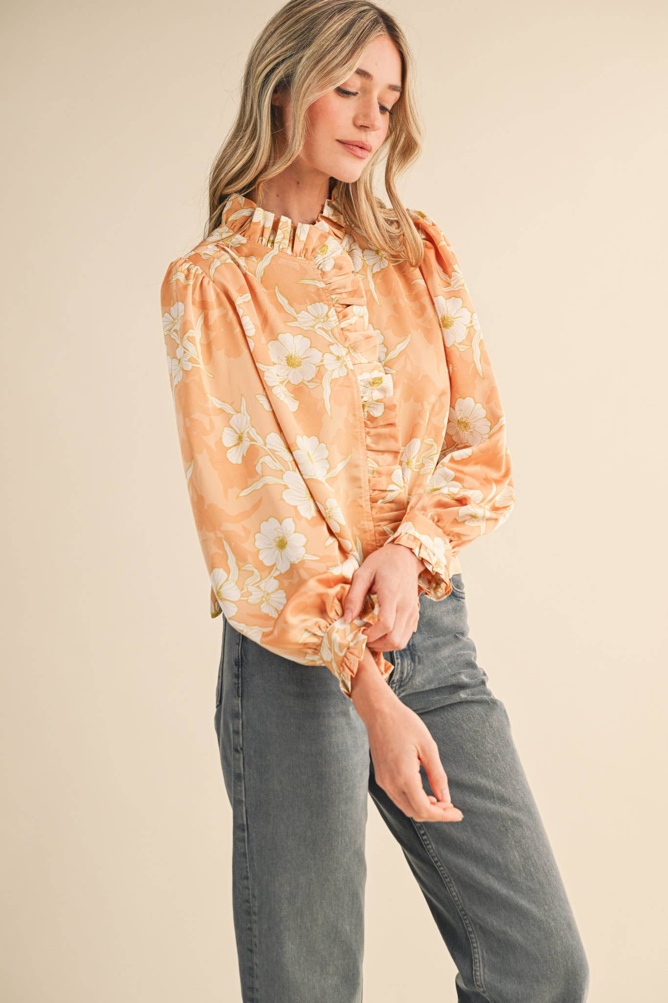 EXCLUSIVE FLORAL PRINT Top