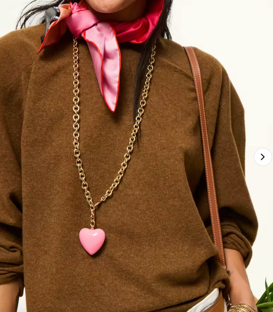 Amour- The Heart Pendant- This is Playful and Colour