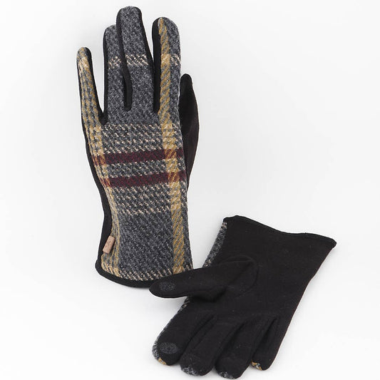 Cotton Plaid Gloves