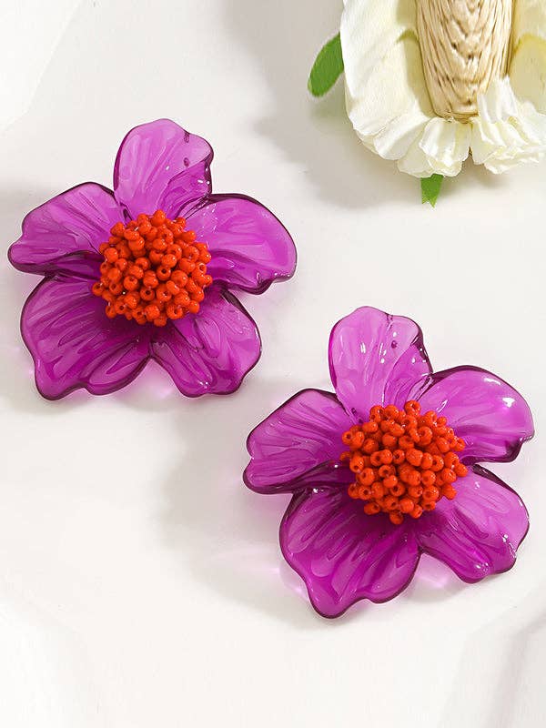 Flower Shape Earrings