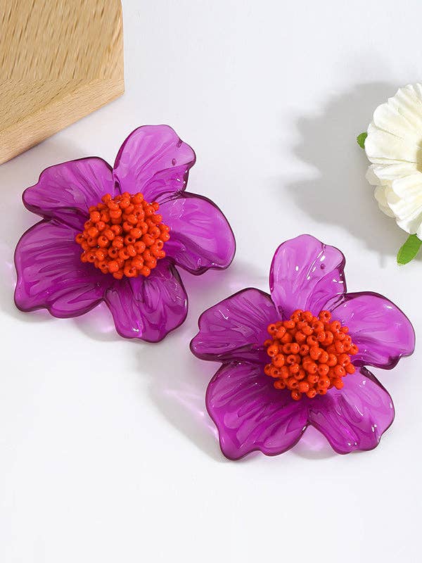 Flower Shape Earrings