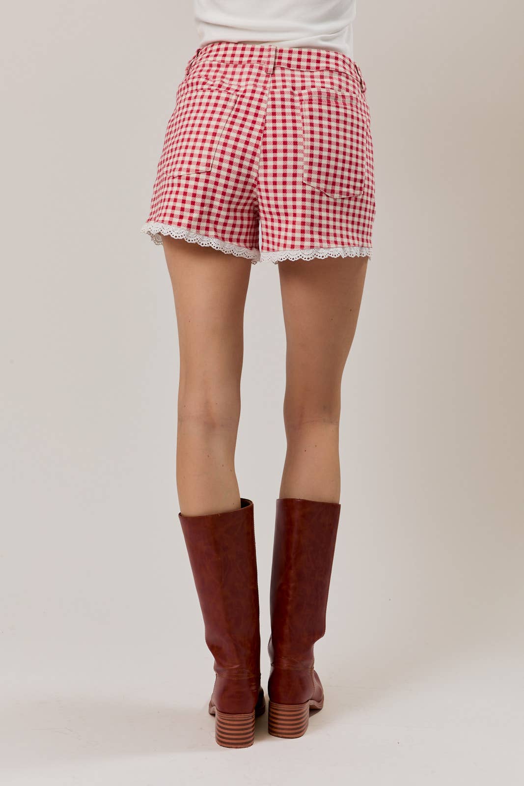 GINGHAM SHORTS