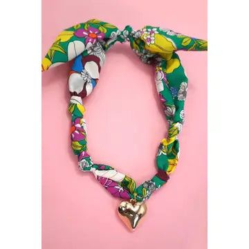 Scarf Charm Necklace
