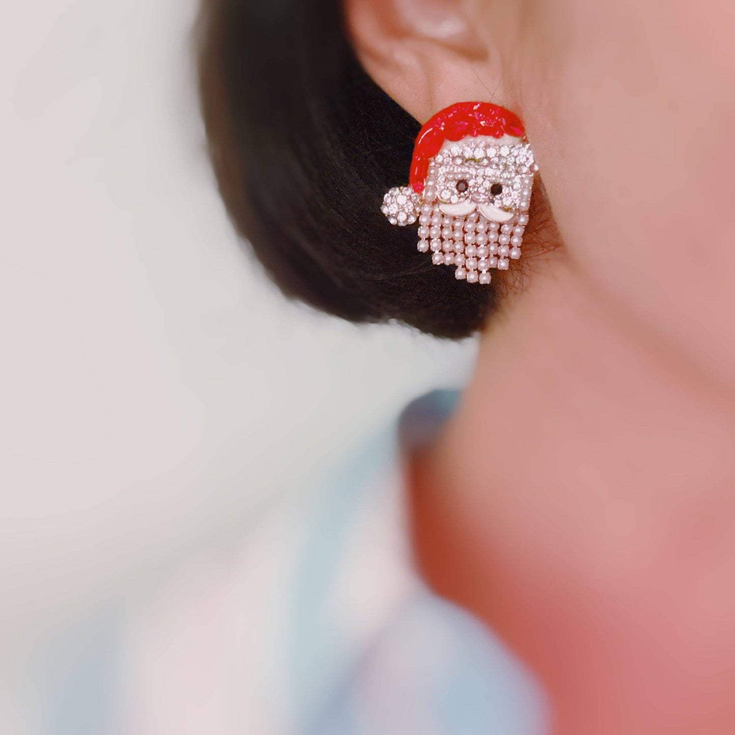 Santa Earrings