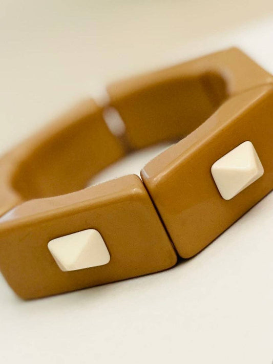 6-side stretch Camel Bracelet