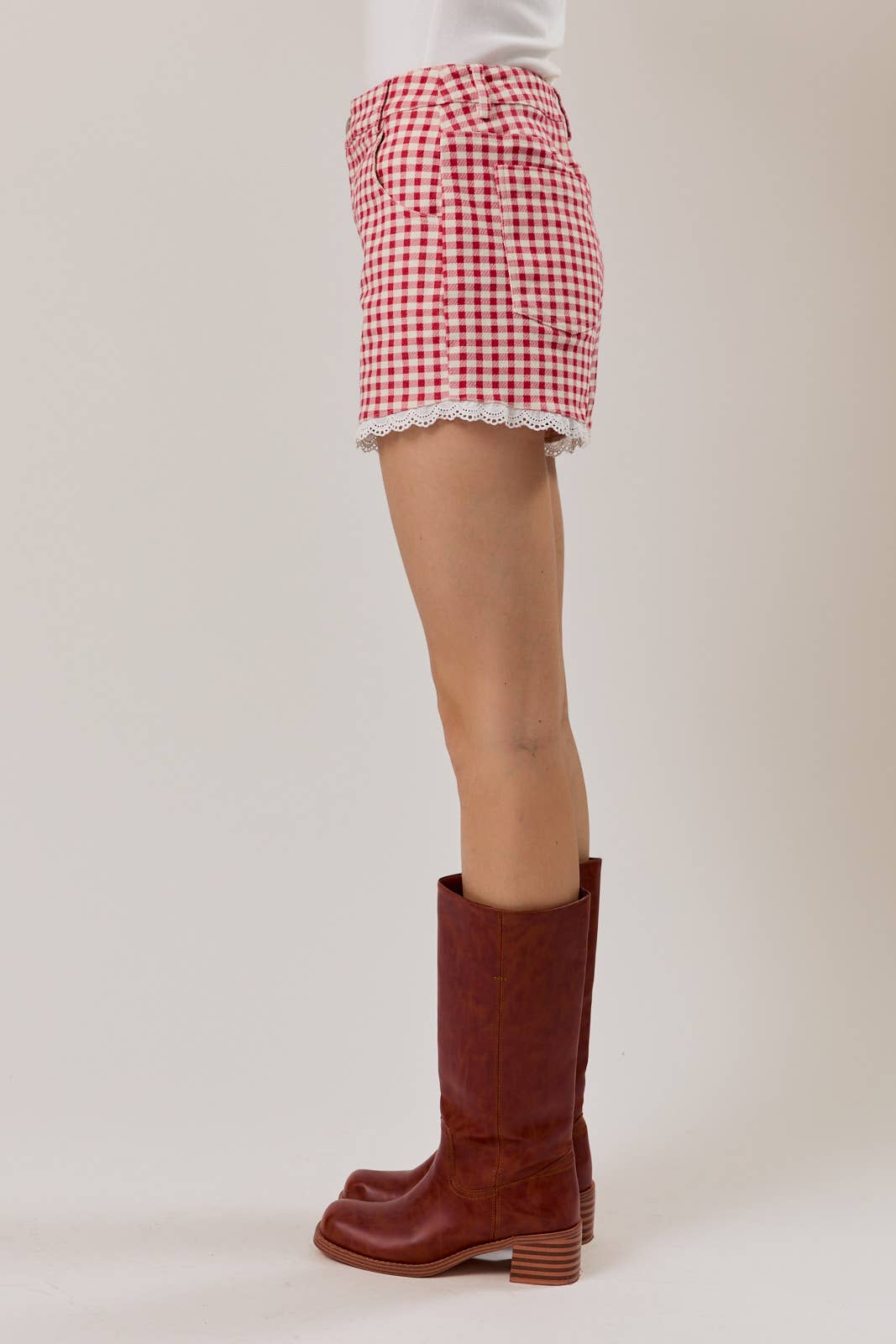 GINGHAM SHORTS